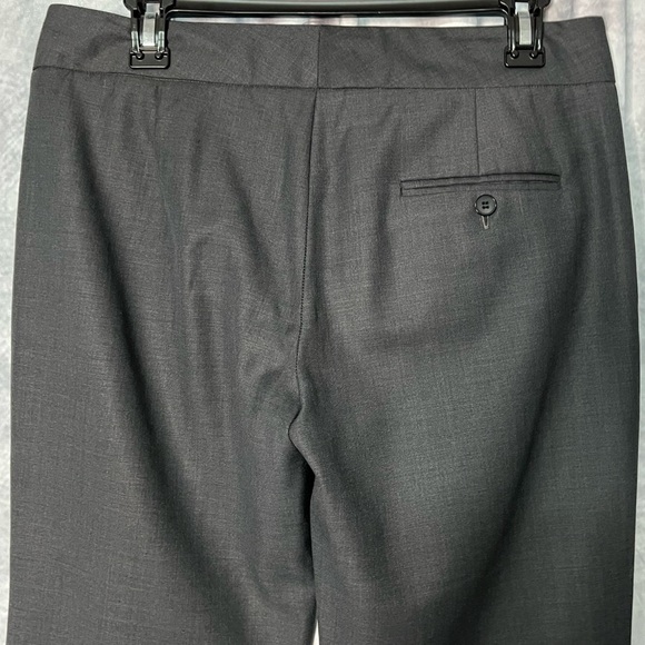 JWE Designs Dark Gray Adjustable Waist Trouser Dress Pants - Picture 5 of 9